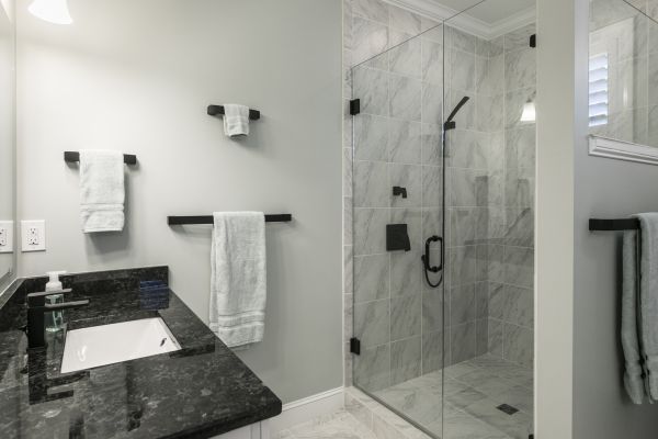 Granite Shower Installation in Seneca